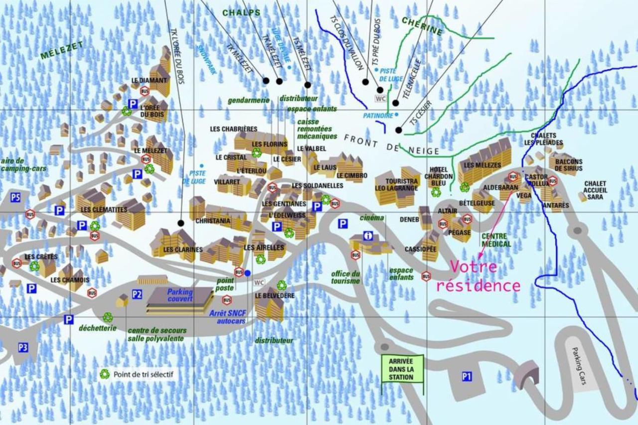RisoulSki Constellation Extérieur photo